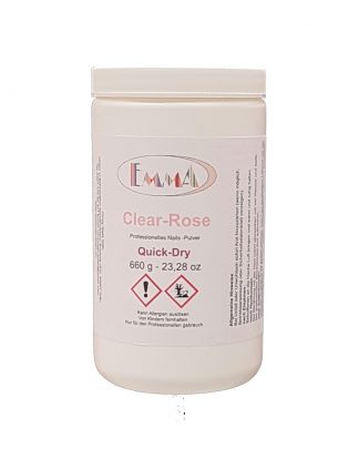 Acrylpulver Clear-Rose