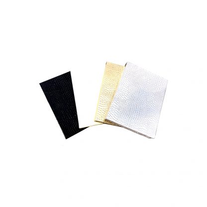 216 Farbe Nagellack Buch Schwarz/Weiß/Gold/Silber 1