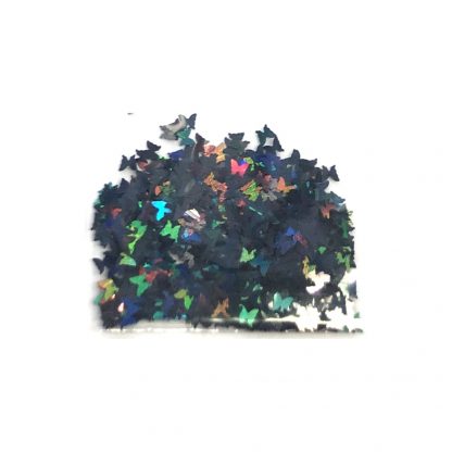 3D Hologramm Schmetterling - Schwarz - B17 1